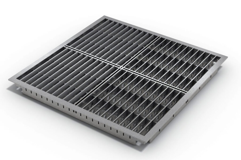 Steel Bi-directional Grill Tile